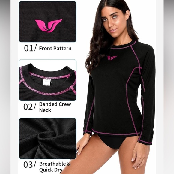 Attraco rash guard size small - Picture 10 of 10